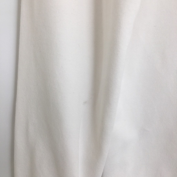 Athleta Citytime Mesh Shoulder Crewneck Sweatshirt Top White Women’s Size Large - Picture 11 of 14